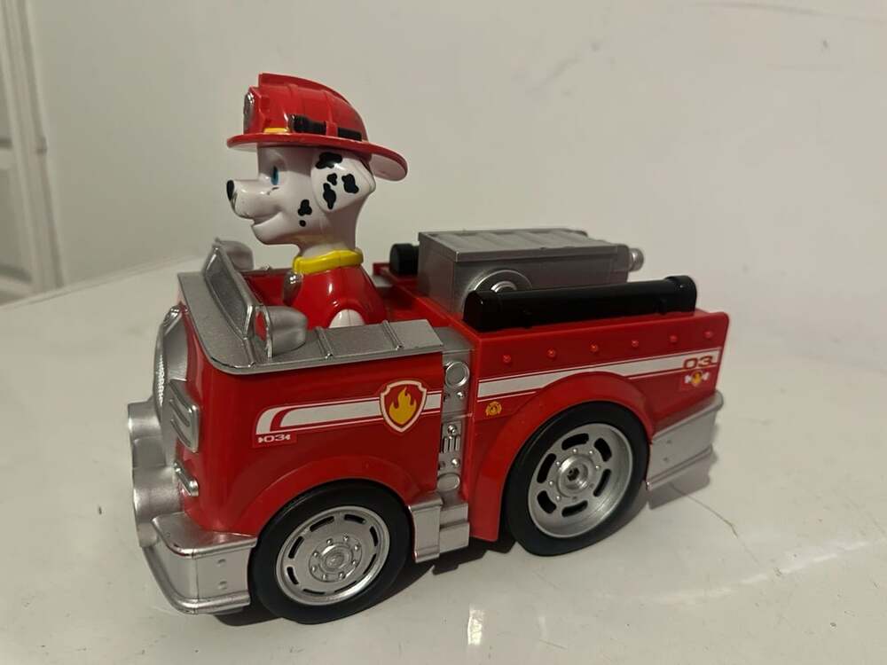 Paw Patrol Marshall Fire Truck Vehicle and Figure